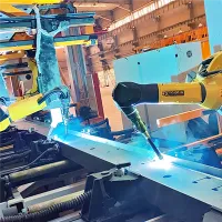 بیم روبوٹ ویلڈنگ ورک سٹیشن