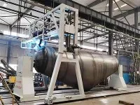 خصوصی شکل والا ٹینک سرکمفرینشل سیون خودکار ویلڈنگ مشین